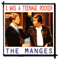 THE MANGES i was a teenage rocker EP 1996